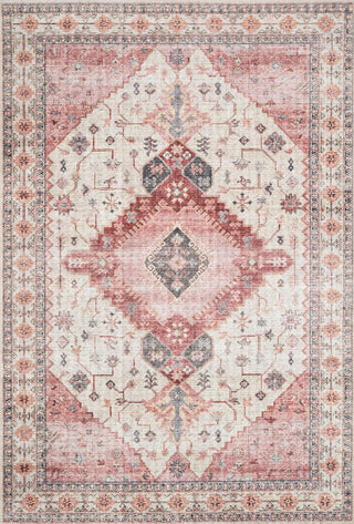 Loloi II Skye SKY-02 Ivory/Berry Area Rug Main Image