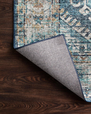 Loloi II Skye SKY-03 Denim/Natural Area Rug Backing