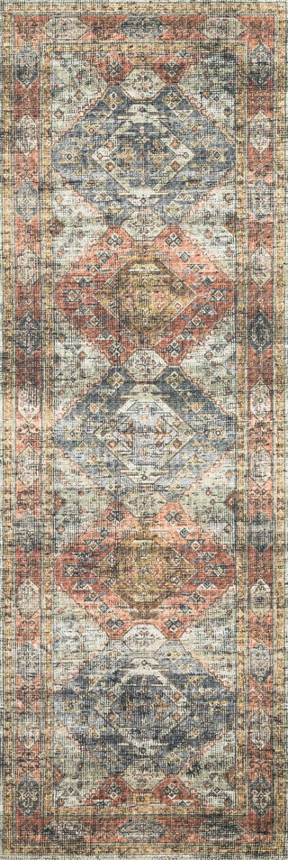 Loloi II Skye SKY-06 Apricot/Mist Area Rug 2'6''x7'6'' Runner Image