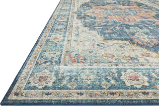 Loloi II Skye SKY-12 Ocean / Multi Area Rug Corner