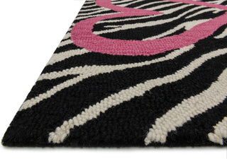 Loloi Skylar HSK01 Ivory / Pink Area Rug Corner Shot