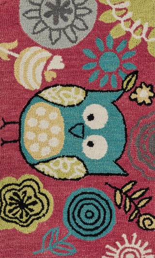 Loloi Skylar HSK04 Berry / Teal Area Rug main image