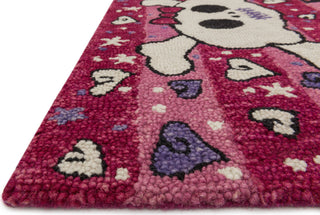 Loloi Skylar HSK06 Pink Area Rug Corner Shot