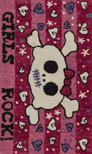 Loloi Skylar HSK06 Pink Area Rug main image