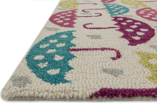 Loloi Skylar HSK07 Ivory / Multi Area Rug Corner Shot