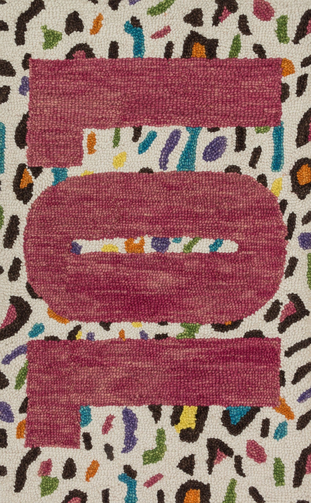 Loloi Skylar HSK09 Cheetah / Pink Area Rug main image