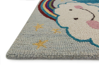 Loloi Skylar HSK12 Rainbow Area Rug Corner Shot