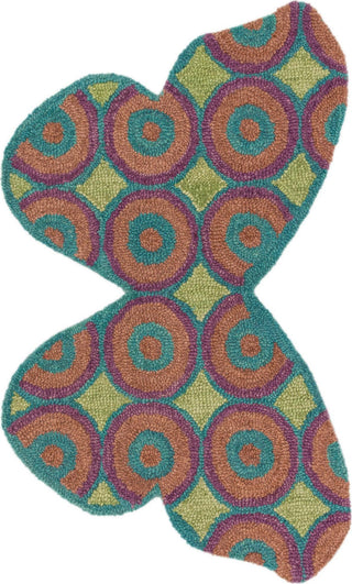 Loloi Skylar HSK16 Teal / Multi Area Rug Main