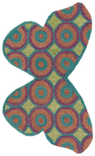 Loloi Skylar HSK16 Teal / Multi Area Rug main image