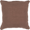 Surya Solid Luxury in Linen SL-008 Pillow 22 X 22 X 5 Poly filled