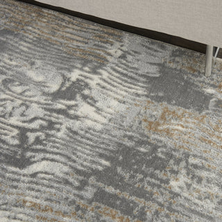 Solace SLA01 Grey/Beige Area Rug by Nourison