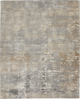 Solace SLA01 Grey/Beige Area Rug by Nourison