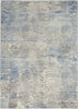Solace SLA01 Ivory/Grey/Blue Area Rug by Nourison