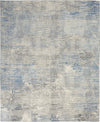 Solace SLA01 Ivory/Grey/Blue Area Rug by Nourison