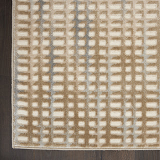 Nourison Solace SLA04 Beige/Blue Area Rug