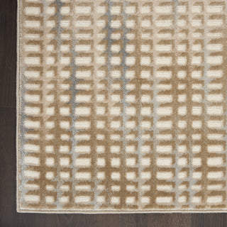 Nourison Solace SLA04 Beige/Blue Area Rug