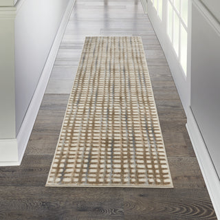 Nourison Solace SLA04 Beige/Blue Area Rug