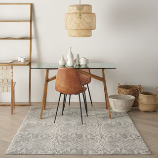 Nourison Solace SLA06 Ivory/Grey Area Rug