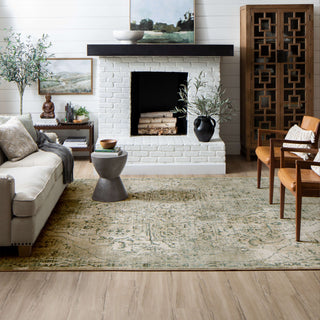 Karastan Euphoria Slaney Jadeite Area Rug Lifestyle Image