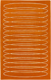 Surya Solid Bold SLB-6800 Burnt Orange Area Rug by Bobby Berk main image