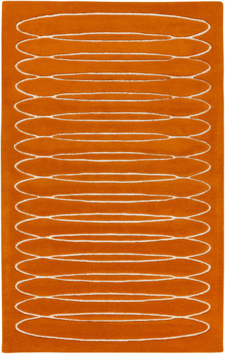 Surya Solid Bold SLB-6800 Burnt Orange Area Rug by Bobby Berk main image