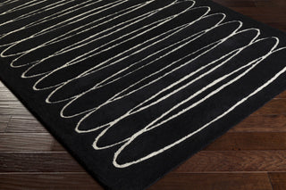 Surya Solid Bold SLB-6802 Area Rug by Bobby Berk Corner Shot Feature