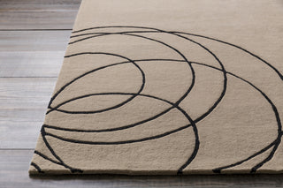 Surya Solid Bold SLB-6808 Khaki Area Rug by Bobby Berk 