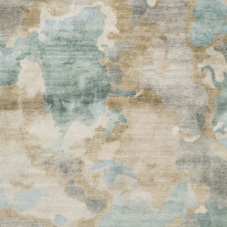 Surya Slice Of Nature SLI-6407 Slate Hand Knotted Area Rug by Candice Olson Sample Swatch