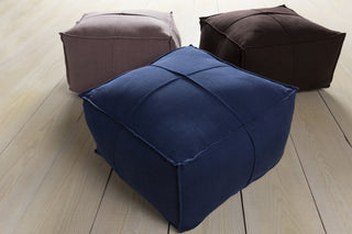 Surya Solid Linen SLPH-006 Pouf Style Shot Feature