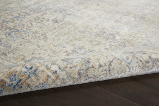 Nourison Silken Weave SLW01 Ivory Blue Area Rug