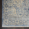 Nourison Silken Weave SLW02 Blue/Ivory Area Rug