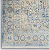 Nourison Silken Weave SLW02 Blue/Ivory Area Rug