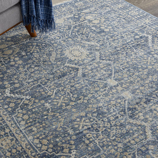 Nourison Silken Weave SLW03 Blue Area Rug