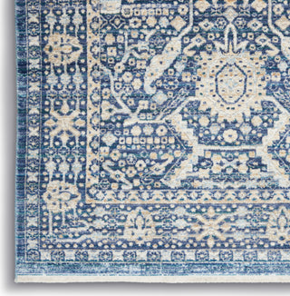 Nourison Silken Weave SLW03 Blue Area Rug