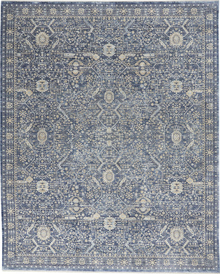 Nourison Silken Weave SLW03 Blue Area Rug