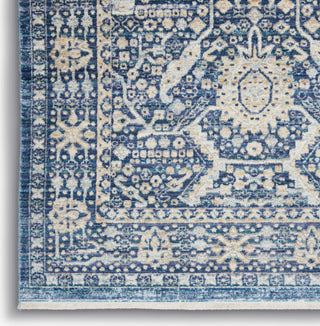 Nourison Silken Weave SLW03 Blue Area Rug