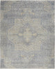 Nourison Silken Weave SLW04 Blue/Grey Area Rug