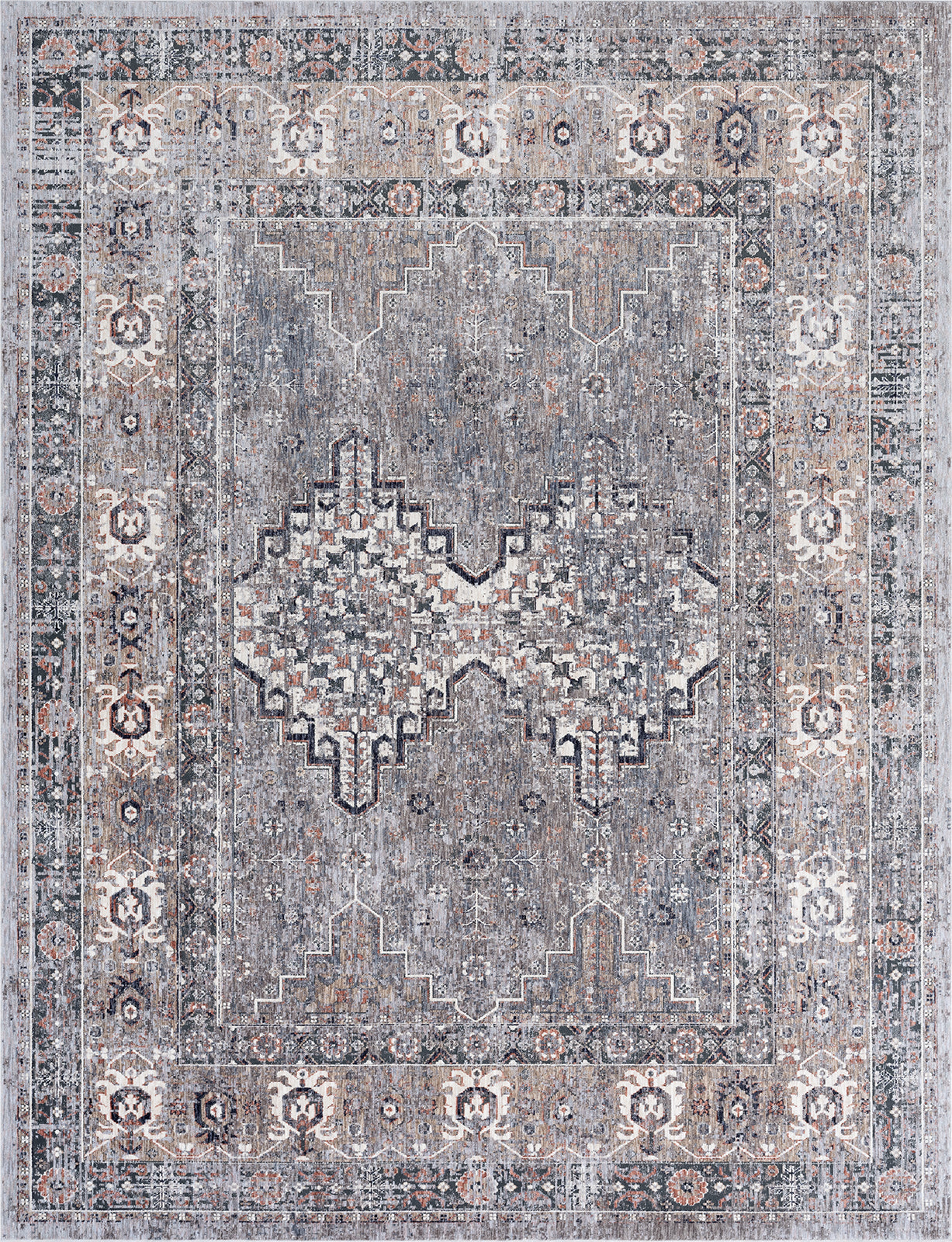 K2 SONOMA SM-782 Vintage Greys Area Rug main image