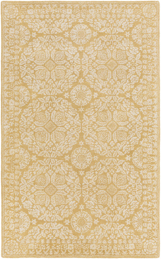 Surya SMI-2150 Yellow Area Rug by Smithsonian 5' X 8'