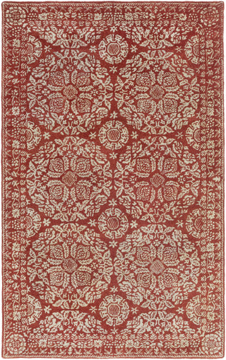 Surya SMI-2154 Red Area Rug by Smithsonian