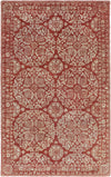 Surya SMI-2154 Red Area Rug by Smithsonian 5' X 8'