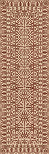 Surya SMI-2156 Red Area Rug by Smithsonian 2'6'' X 8' Runner