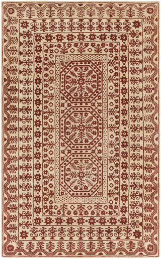 Surya SMI-2156 Red Area Rug by Smithsonian