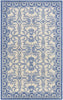 Surya SMI-2157 Blue Area Rug by Smithsonian 5' X 8'