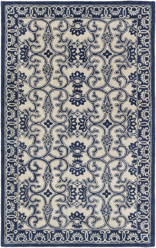 Surya SMI-2158 Blue Area Rug by Smithsonian