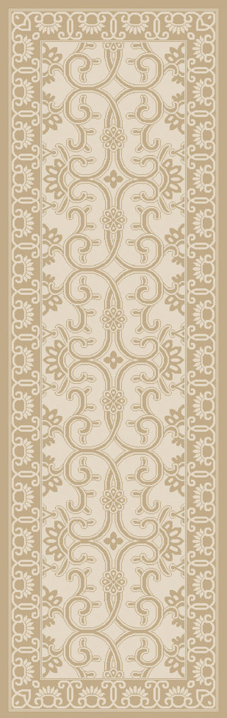 Surya SMI-2159 Brown Area Rug by Smithsonian 2'6'' X 8' Runner