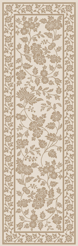 Surya SMI-2162 White Area Rug by Smithsonian 2'6'' X 8' Runner