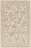 Surya SMI-2162 White Area Rug by Smithsonian