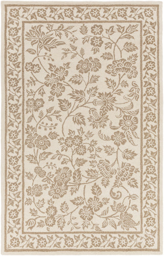 Surya SMI-2162 White Area Rug by Smithsonian