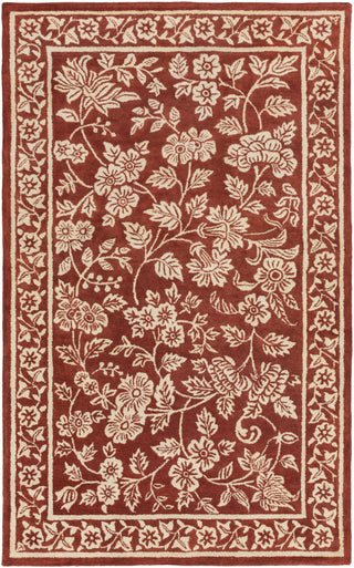 Surya SMI-2163 Red Hand Tufted Area Rug by Smithsonian